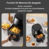A343ae00cf9704223b1a1624f792b5732V-2.webp 2400W 8L Large Capacity Intelligent LCD display Air Fryer Without ill Fryer Oven For Frying French Fries And grid Chicken
