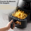 A8d3b8bed5528499bb93b4258d43f56b2o-2.webp 2400W 8L Large Capacity Intelligent LCD display Air Fryer Without ill Fryer Oven For Frying French Fries And grid Chicken
