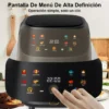 Adb0b29d4eee6462dbbfe65e557182b34B-2.webp 2400W 8L Large Capacity Intelligent LCD display Air Fryer Without ill Fryer Oven For Frying French Fries And grid Chicken