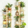 Bamboo 5 / 6  Tier  Plant Stand Rack Multiple Flower Pot Holder Shelf Indoor Outdoor Planter Display Shelving Unit for Patio