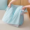 S937cb0d8735841af933e5f372b3426c5h.webp 1pc Cooling Summer Quilt,Blue Grey AB Side Cool Feeling Comforter.Smooth,Skin-friendly Blanket Home Kids Adult Bedding 150*200cm