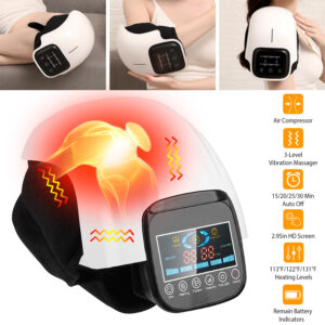 Electric Knee Massager with Heat – Pain Relief & Deep Tissue Therapy 2025