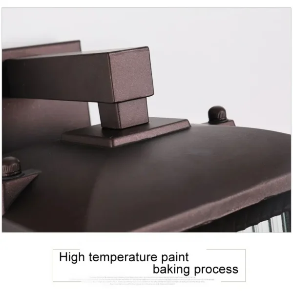 Outdoor Wall Lamp Metal Waterproof Outside Wall Lights AC90-260V Exterior Wall Lighting for Hotel Villa Big Porch Garden Gate