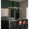 S7f206514b8fc48eb9771b4cc2bddb4003.webp Modern Led Chandelier Light Ceiling Lamp Minimalist Nordic Living Room Dining Room Study Decorative Lamps