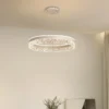 S86fcdc3614c9430ca4bbeb7a53ec766cB.webp Modern LED Chandelier For Living Room Dining Room Bedroom Study Ring Ceiling Pendant Lamp Lustre Room Decorative Lighting Lamp