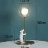 Modern Decorative Floor Lamps Resin Animal Stand Lamps LED Desk Lights Mouse Table Lamps Home Decor Desk Lamp Lighting Fixtures