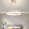 Se47eb0a645a049eeb03f125eb5fe81a86.webp Modern LED Chandelier For Living Room Dining Room Bedroom Study Ring Ceiling Pendant Lamp Lustre Room Decorative Lighting Lamp